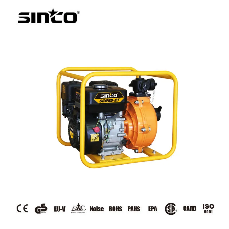 7,5 HP Agricultura Bomba de água de alta pressão Motor a gasolina para preço de irrigação