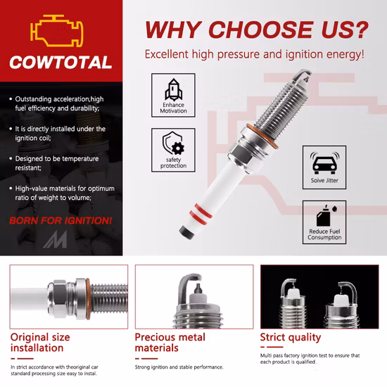 Vela de ignição do carro com motor Bujia para VW Passat 04c905612 para Bosch 8180